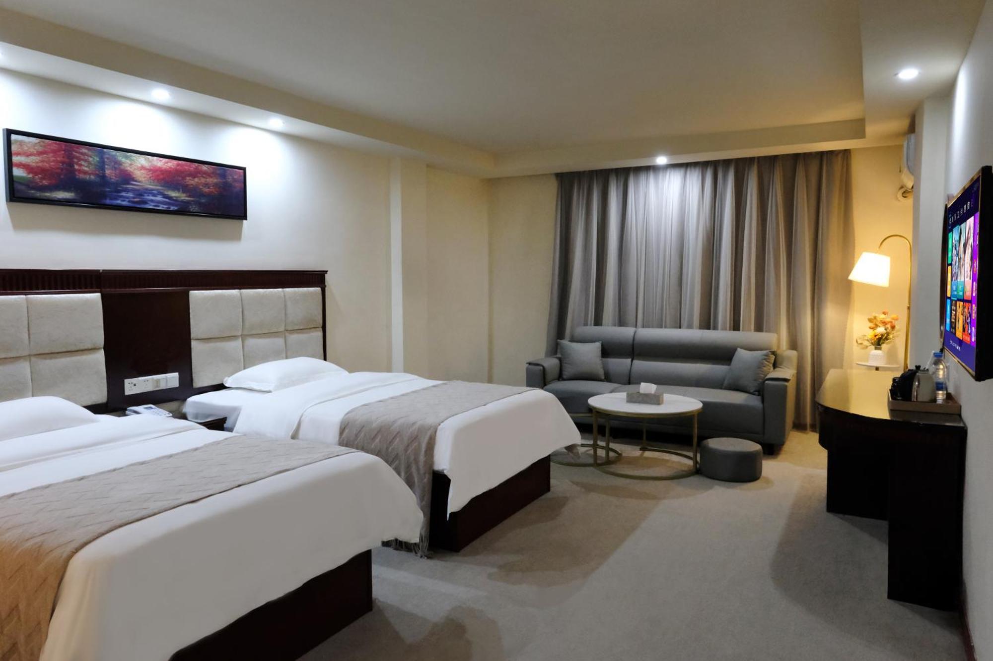 Huahang Hotel - Guangzhou Baiyun International Airport - Free Airport Shuttle Bus מראה חיצוני תמונה